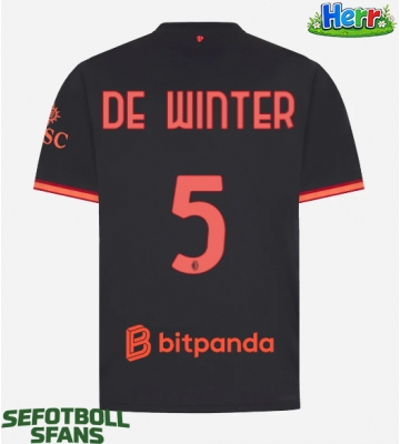 AC Milan Koni De Winter #5 Tredje Tröja 2026-27 Kortärmad